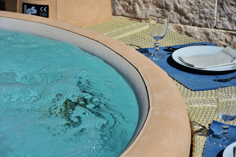 Een eigen spa in de achtertuin, wie wil dat nou niet?